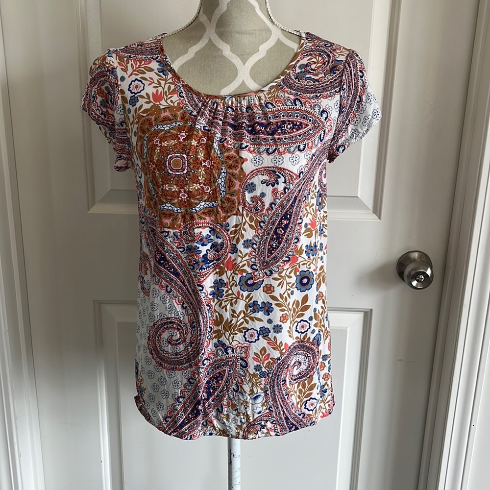 Soya concept short sleeved top size small